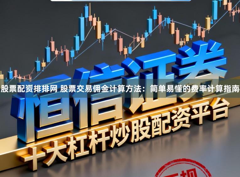 股票配资排排网 股票交易佣金计算方法：简单易懂的费率计算指南