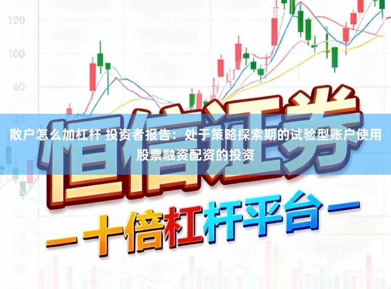 散户怎么加杠杆 投资者报告：处于策略探索期的试验型账户使用股票融资配资的投资